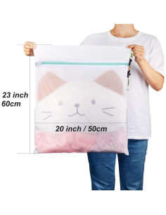 Bolsas de Lavandería de Malla Tenn Well 3PCS 50.8x58.4cm 2