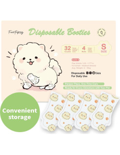Botas Desechables Impermeables Furrtripsy para Perros y Gatos - 32 Piezas 2