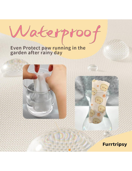 Botas Desechables Impermeables Furrtripsy para Perros y Gatos - 32 Piezas