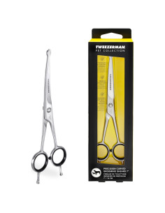 Tijeras de Aseo para Mascotas Tweezerman 18 cm Curvadas