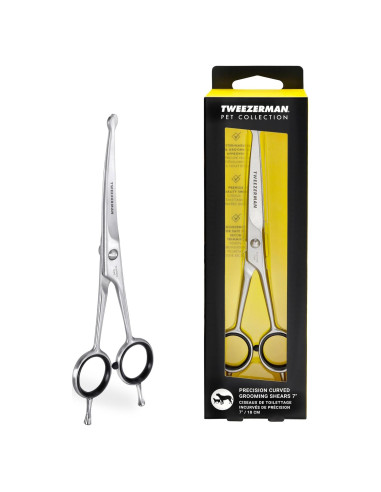 Tijeras de Aseo para Mascotas Tweezerman 18 cm Curvadas
