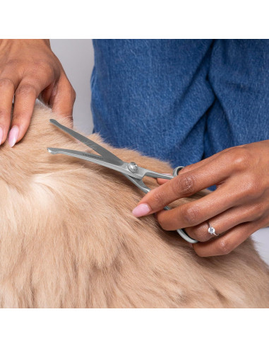 Tijeras de Aseo para Mascotas Tweezerman 18 cm Curvadas