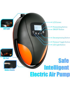 Bomba Eléctrica de Aire Furein para Paddle Board 20 PSI 2