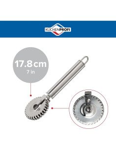 Cortador de Ravioli Kuechenprofi Acero Inoxidable 18/10 7 cm 2