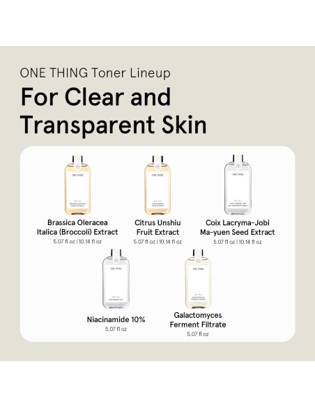 Tónico Facial ONE THING Citrus Unshiu 150 ml - Hidratante Vitamina C