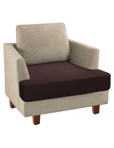 Funda de Cojín PrinceDeco Stretch T Marrón 81-102 cm