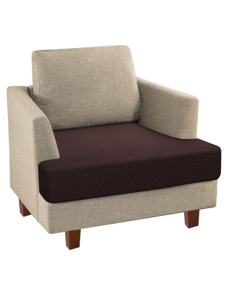 Funda de Cojín PrinceDeco Stretch T Marrón 81-102 cm