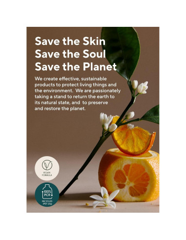 Exfoliante Facial AROMATICA Glow Vita Naranja 150 ml - Suave con Vitamina C