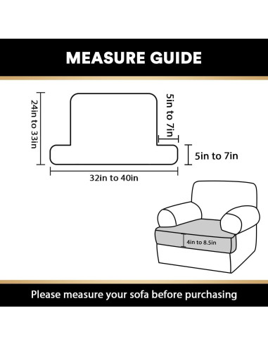 Funda de Cojín PrinceDeco Stretch T Marrón 81-102 cm