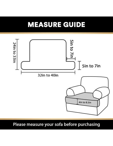 Funda de Cojín PrinceDeco Stretch T Marrón 81-102 cm