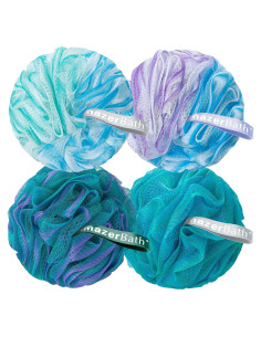 Esponja de Lufa Exfoliante AmazerBath - Set de 4 Colores