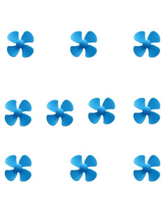 Cuchillas de Hélice 10 Piezas Azul para Motor 2mm Wurenji