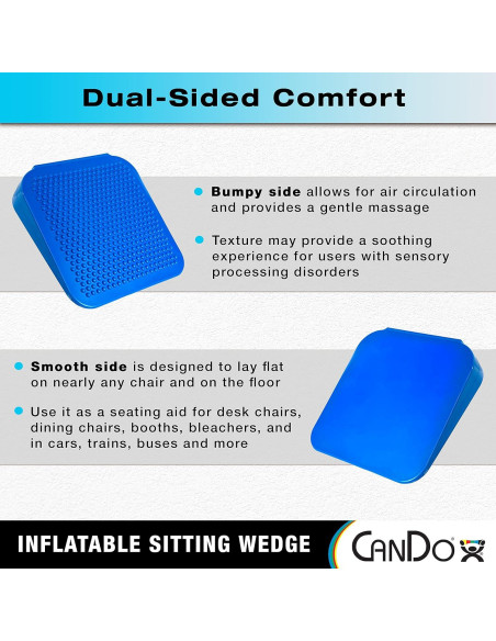 Cojín de Cuña Activo CanDo 35.56 cm para Postura y Alivio