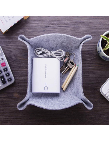 Bandeja de Valet Plegable de Fieltro OliviaLiving - 6 Unidades Multicolor