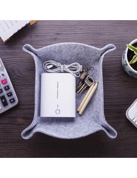 Bandeja de Valet Plegable de Fieltro OliviaLiving - 6 Unidades Multicolor