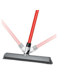 Escoba de Silicona 2-en-1 Ravmag con Raspador Integrado