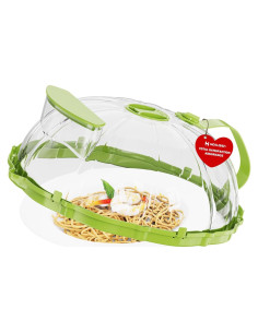 Cubierta para Microondas Henlisen 25.4 cm Verde BPA Libre
