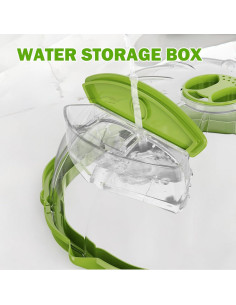 Cubierta para Microondas Henlisen 25.4 cm Verde BPA Libre 2