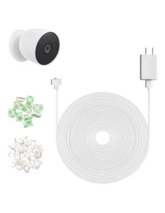 Adaptador de Corriente y Cable 6m para Nest Cam 2da Gen - JJMASEE