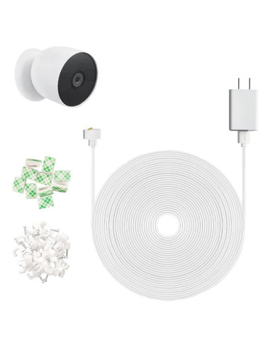 Adaptador de Corriente y Cable 6m para Nest Cam 2da Gen - JJMASEE