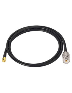 Adaptador Antena Radioaficionado Bingfu SMA Macho a UHF 1m