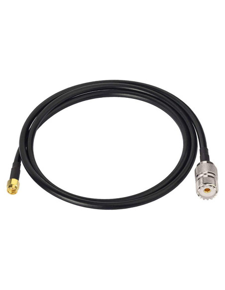 Adaptador Antena Radioaficionado Bingfu SMA Macho a UHF 1m