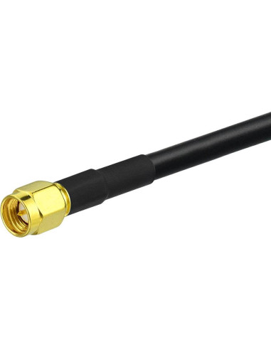 Adaptador Antena Radioaficionado Bingfu SMA Macho a UHF 1m