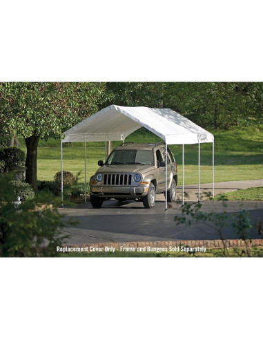 Carpa Exterior ShelterLogic MaxAP 3.05x6.1m Impermeable
