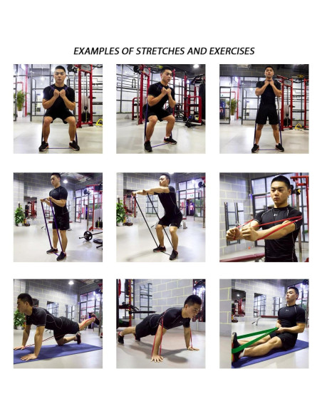 Banda de Resistencia KYLIN SPORT 65-175LBS para Dominadas