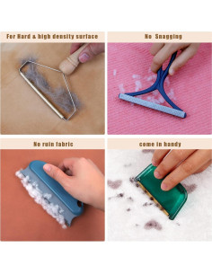 Removedor de Pelo de Mascota AXLUNAR - Paquete de 4 Herramientas 2