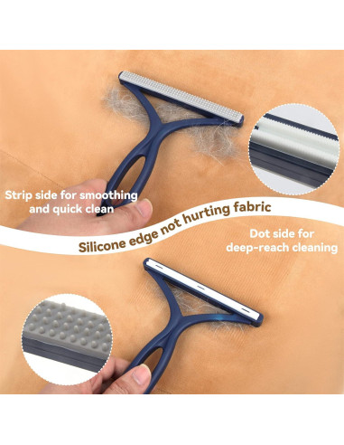 Removedor de Pelo de Mascota AXLUNAR - Paquete de 4 Herramientas