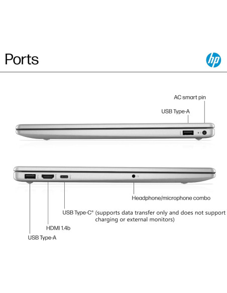 Computadora portátil HP 15.6" táctil, 16GB RAM, 512GB SSD