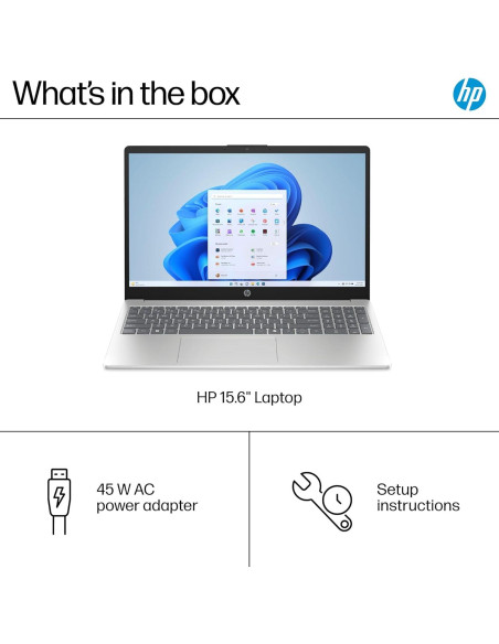 Computadora portátil HP 15.6" táctil, 16GB RAM, 512GB SSD