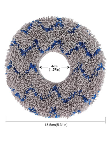 Paños de Mopa Reutilizables Sgizoku para ECOVACS DEEBOT - 8 Unidades