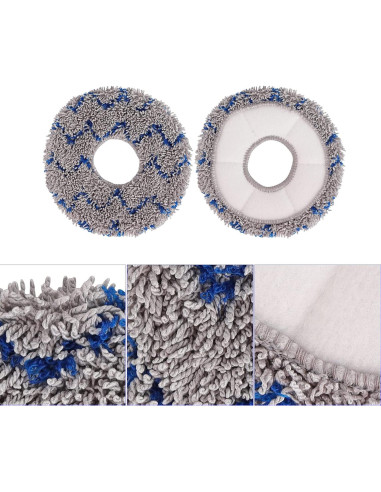 Paños de Mopa Reutilizables Sgizoku para ECOVACS DEEBOT - 8 Unidades