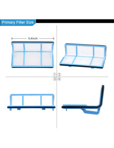 Kit de Repuesto Sytalin para Aspiradora Robótica ILIFE V3 V5 2