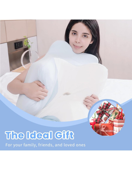 Almohada Cervical Aidodmom Espuma de Memoria 39.6x19.8cm