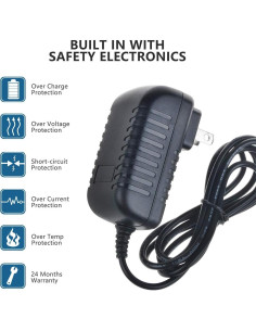 Adaptador AC/DC SupplySource para Infinuvo QQ 200 3-en-1 Cargador 2