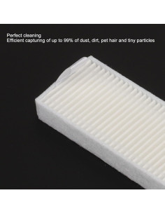 10 Filtros de Aire para Aspiradora Robot FOSA G8000 G20 Evol 3 2