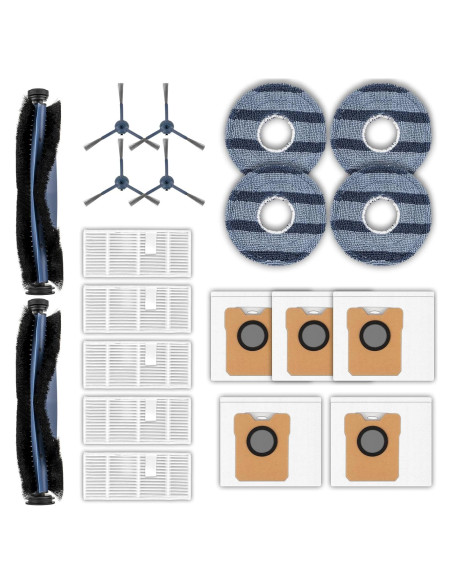 Kit de Accesorios para Aspiradora Eufy C20 Omni - 20 Piezas