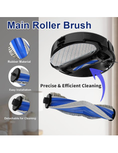 17 Piezas Accesorios Feilifan para ECOVACS DEEBOT N20 Plus 2