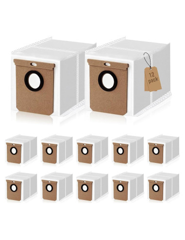 Paquete de 12 bolsas de repuesto HNRLOY para Eufy L60 SES