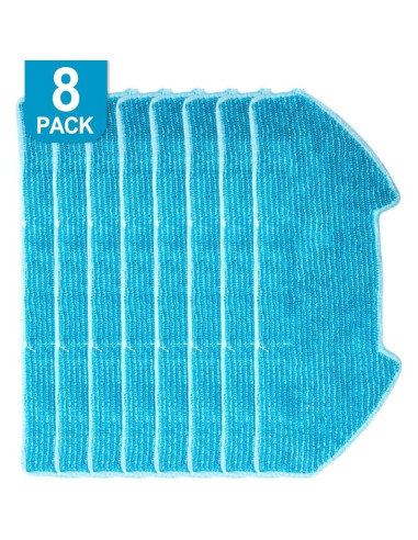 Paños de Reemplazo para Mopas BObsweep Microfibra 8 Piezas