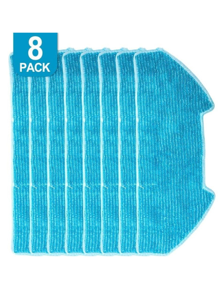Paños de Reemplazo para Mopas BObsweep Microfibra 8 Piezas