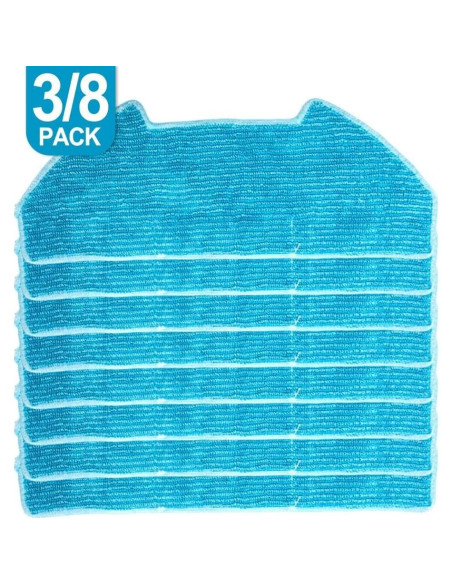 Paños de Reemplazo para Mopas BObsweep Microfibra 8 Piezas