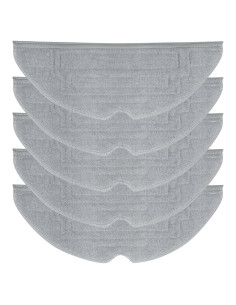 5 Almohadillas de Mopa Microfibra para Roborock S8 Pro Ultra