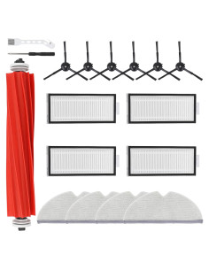 17 Piezas Accesorios para Aspiradora Roborock Q7 Max - Feilifan