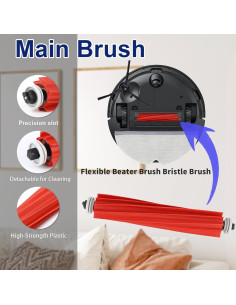 17 Piezas Accesorios para Aspiradora Roborock Q7 Max - Feilifan 2