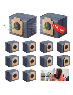 Paquete de 12 bolsas de polvo CLOORDE para Eufy X10 Pro