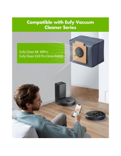 Paquete de 12 bolsas de polvo CLOORDE para Eufy X10 Pro 2